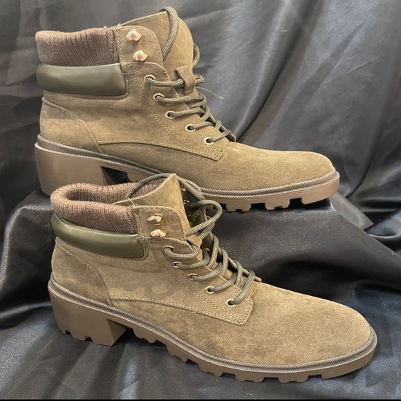 Combat style boots - Picture 1 of 3